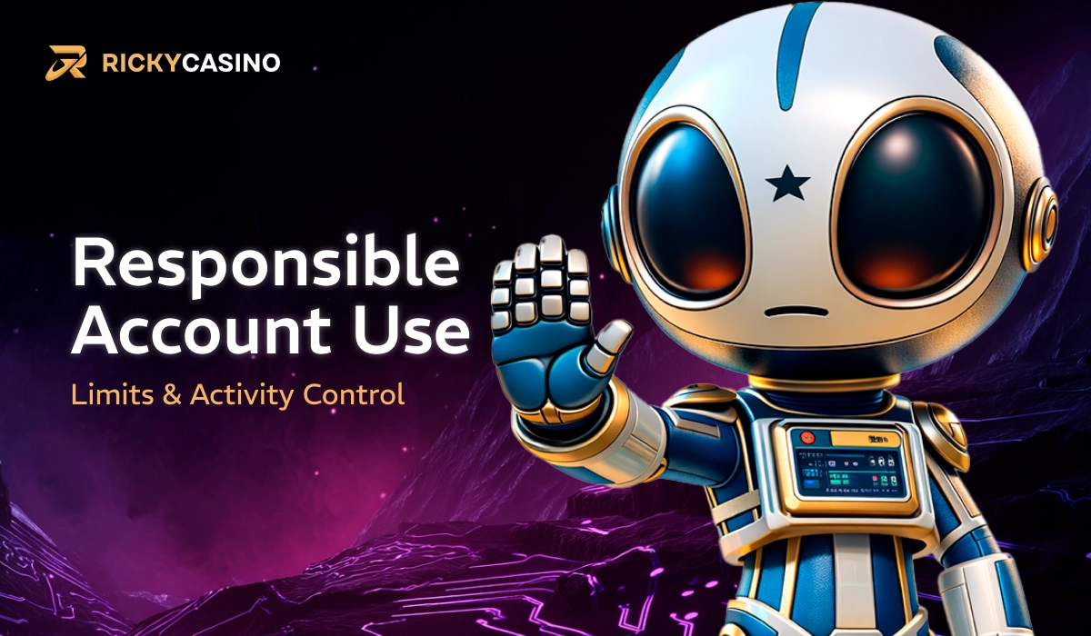 Ricky Casino responsible account use with limits and controls
